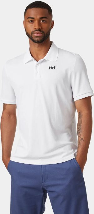 Helly Hansen Men's HH Lifa Active Solen Short Sleaves Polo White 2XL - White - Male