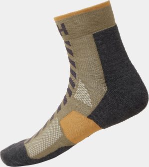 Helly Hansen Unisex Hiking Quarter Socks Grey 45-47 - Aluminum Grey - Unisex