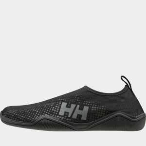Helly Hansen Women's Crest Watermocs Water Shoes Black 7.5 - Blackcharc Black - Female