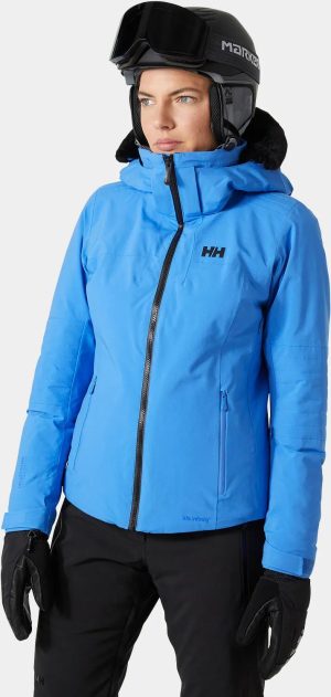 Helly Hansen Women's Verbier Infinity Ski Jacket Blue L - Ultra Blue - Female
