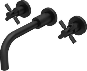 Hudson Reed Tec Crosshead Mono Basin Mixer black 22.0 D cm