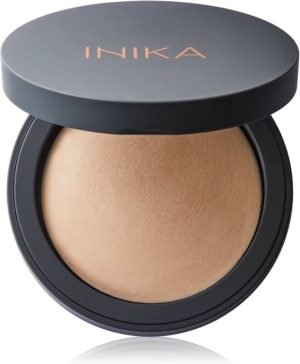 INIKA Organic Baked Mineral Foundation mineral pressed powder shade Strength 8 g