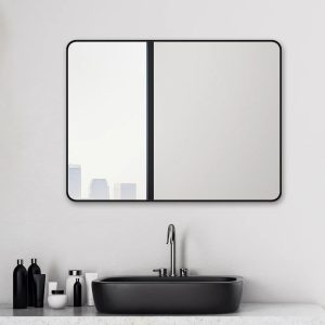 Ivy Bronx Dorthy Mirror 60.0 H x 80.0 W x 2.15 D cm