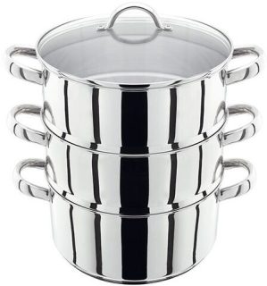 Judge JX05 Steamers 24cm 3 Tier Steamer Set