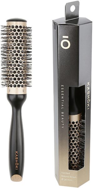 Kashōki Essential Beauty round ventilated brush #30 mm