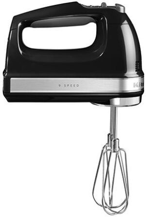 KitchenAid 9 Speed Hand Mixer Onyx Black
