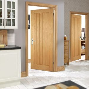 LPD Doors Mexicano Prefinished Oak Internal Fire Door brown 2040.0 H x 826.0 W cm