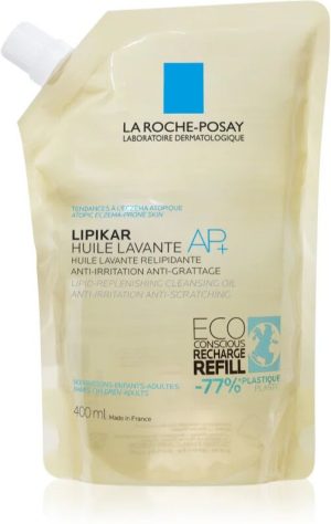 La Roche-Posay Lipikar Huile AP+ lipid-replenishing cleansing oil against irritation refill 400 ml