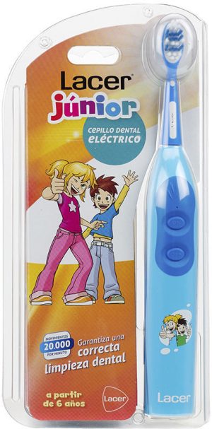 Lacer Cepillo Dental Eléctrico junior #azul