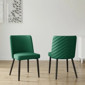 Latitude Run Aamarion Dining Chair green 83.0 H x 53.0 W x 59.0 D cm