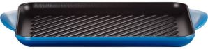 Le Creuset Azure Cast Iron 32cm Rectangular Grill