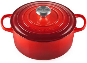 Le Creuset Signature Cerise Cast Iron 26cm Round Casserole