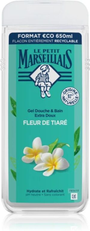 Le Petit Marseillais Tiaré Flower gentle shower gel 650 ml