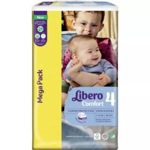 Libero Comfort 4 Diapers 7-11Kg x80