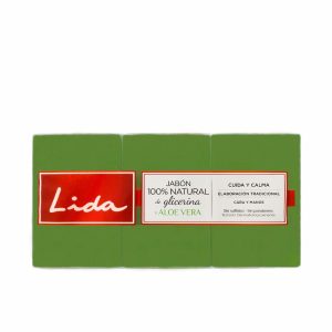 Lida Jabón 100% Natural Glicerina Y Aloe Vera set