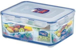 Lock & Lock 5.5L Rectangular Storage Container With Freshness Tray