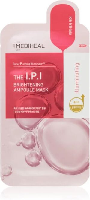 MEDIHEAL Ampoule Mask The I.P.I brightening sheet mask with nourishing effect 27 ml