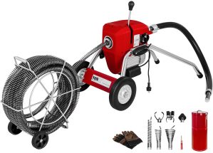 MSW Drain Cleaning Machine 1100 Watt 700 rpm Ø 32 mm MSW-POWER DRAIN CLEAN 4.6E
