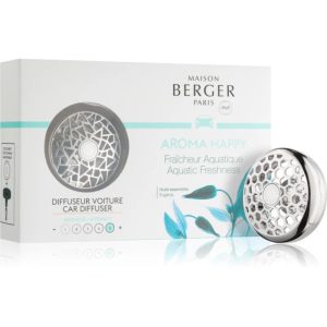 Maison Berger Paris Aroma Happy car air freshener clip (Aquatic Freshness) 1 pc