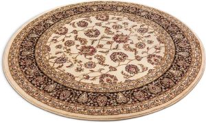 Marlow Home Co. Tycho Machine Tufted Ivory Rug white 150.0 H x 150.0 W x 1.5 D cm