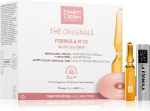 MartiDerm Essentials Formula 10 protective serum in ampoules SPF 30 10x2 ml