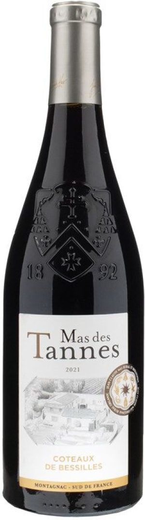 Mas des Tannes Classique Rouge Pays D'OC Coteaux De Bessilles 2021