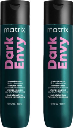 Matrix Total Results Dark Envy Neutralising Green Shampoo for Dark Bru