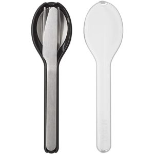 Mepal Ellipse cutlery travel colour Nordic Black