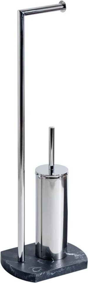 Metro Tweedy Free Standing Toilet Roll Holder gray 72.5 H x 23.0 W x 18.0 D cm