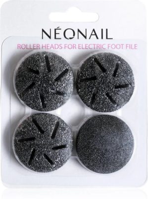 NEONAIL Electric Foot File Roller Heads replacement heads for electronic foot file 4 pc