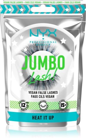 NYX Professional Makeup Halloween Cirque Du Tricks Jumbo Lashes false eyelashes type 01 Heat It Up