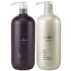 Neal & Wolf Ritual Daily Cleansing Shampoo 950ml & Harmony Intensive C