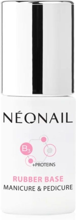 NeoNail Manicure & Pedicure Rubber Base base coat gel for gel nails with protein 7,2 ml