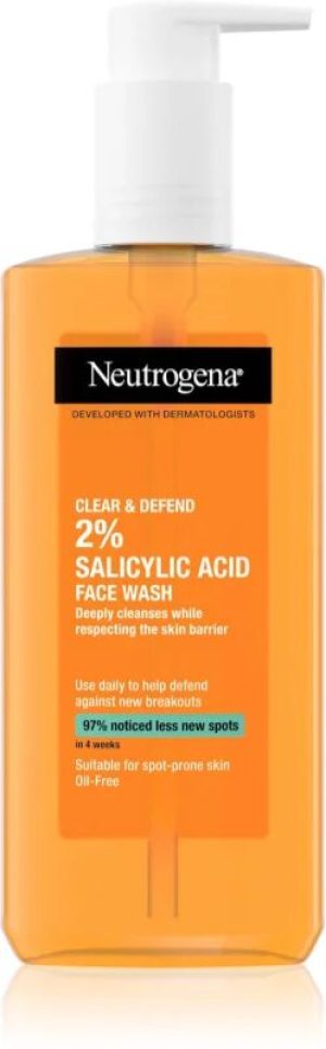 Neutrogena Clear & Defend cleansing gel 200 ml