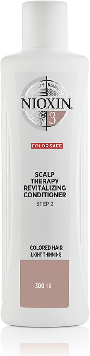 Nioxin System 3 - Conditioner - Slightly Weakened Dyed Hair - Step 2 300 ml