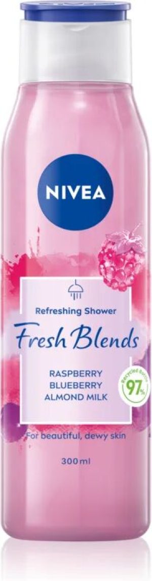 Nivea Fresh Blends Raspberry shower gel 300 ml