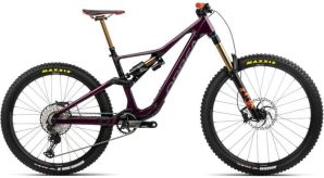 Orbea Rallon M-Team - Carbon Mullet Mountain Bike - 2023 - Metallic Mulberry (Gloss-Matt)
