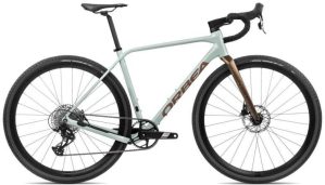 Orbea Terra H41 1x - Apex Xplr Gravel Bike - 2024 - Blue Stone (Gloss) - Copper (Matt)
