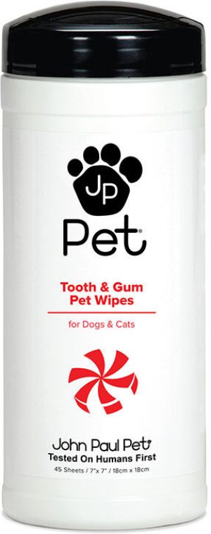 Paul Mitchell John Paul Pet Tooth and Gum Wipes 45 Sheets