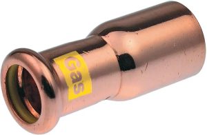 Pegler Yorkshire VSH Xpress Gas Fitting Reducer - 35 x 28mm