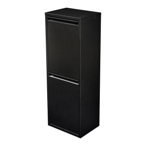 Rebrilliant Libbey Plastic 14 Litre Rubbish Bin black 93.0 H x 33.0 W x 25.0 D cm