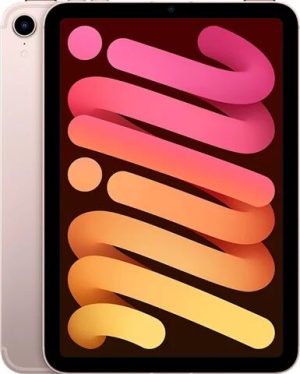 Refurbished: Apple iPad Mini 6th Gen (A2568) 8.3” 256GB - Pink, Unlocked A