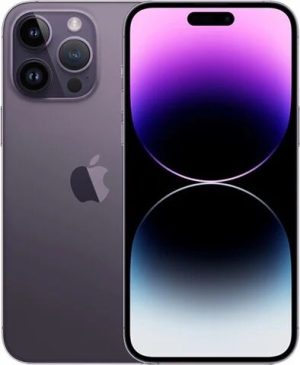 Refurbished: Apple iPhone 14 Pro Max 128GB Deep Purple, Unlocked A