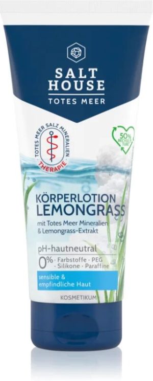 Salt House Dead Sea Body Lotion lemongrass body milk 200 ml