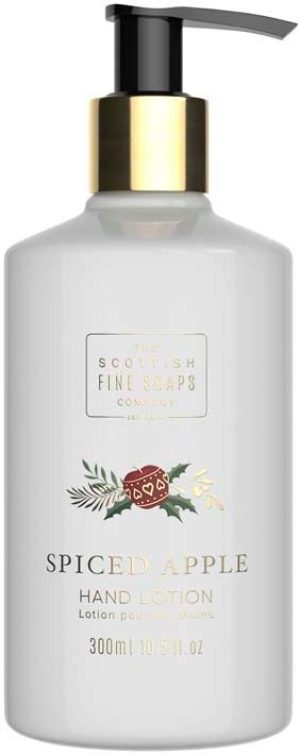 Scottish Fine Soaps Spiced Apple Hand Lotion Pump Bottle 300ml