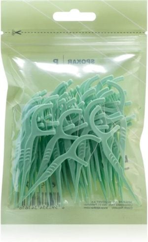 Spokar Dental Care toothpicks with dental floss 50 pc