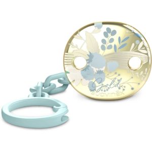 Suavinex Gold Premium Pacifier Clip dummy clip Blue 1 pc