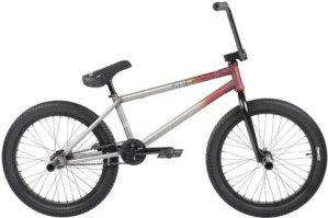 Subrosa Letum 20" BMX Freestyle Bike (Matte Trans Red Fade) - Red - Size: 20.75"