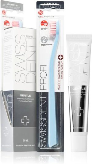 Swissdent Gentle Combo Pack set for perfectly clean teeth Mint