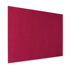 Symple Stuff Wall Mounted Reversible Bulletin Board red 120.0 H x 180.0 W x 0.9 D cm